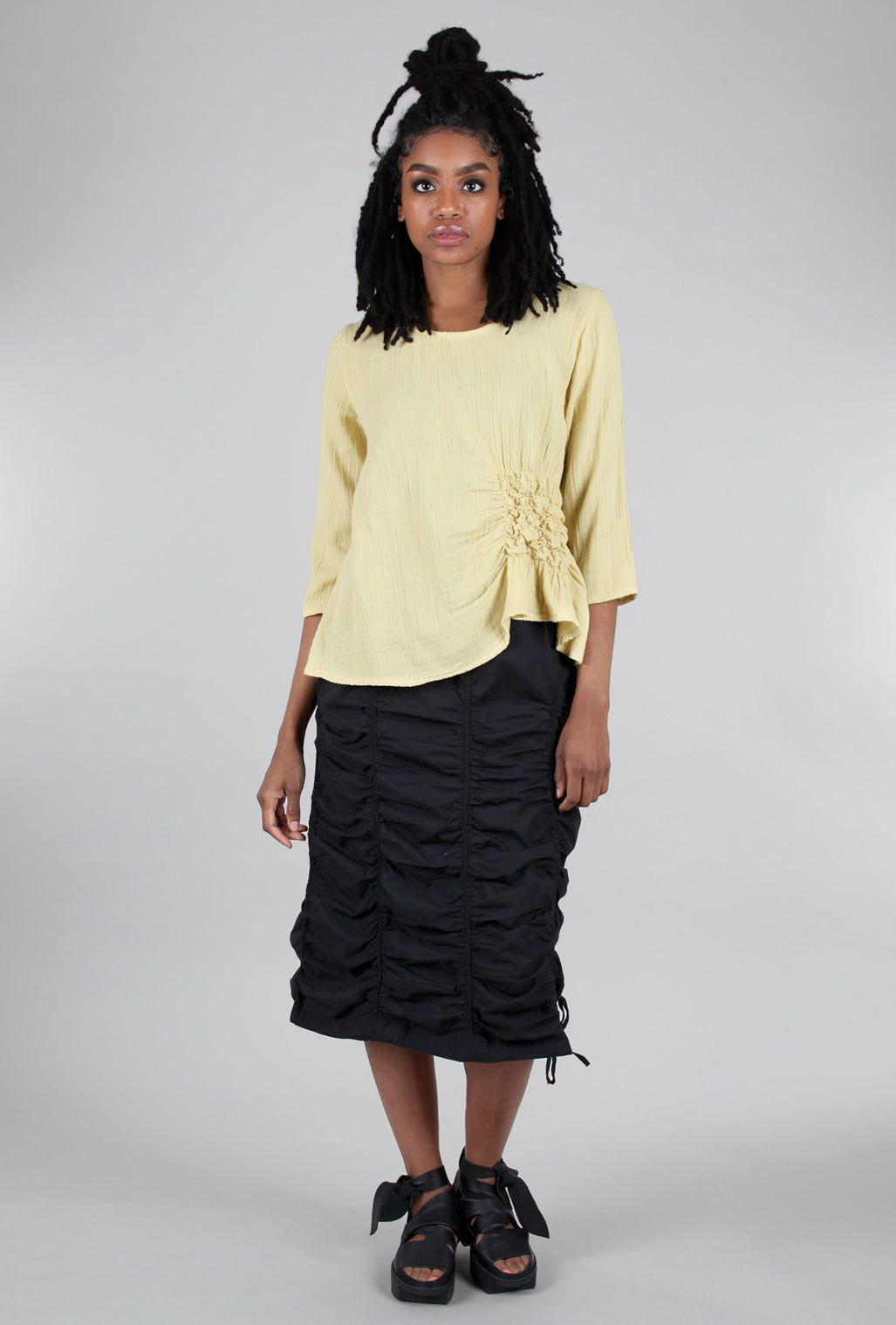 Tulip Olga Top, Saffron 