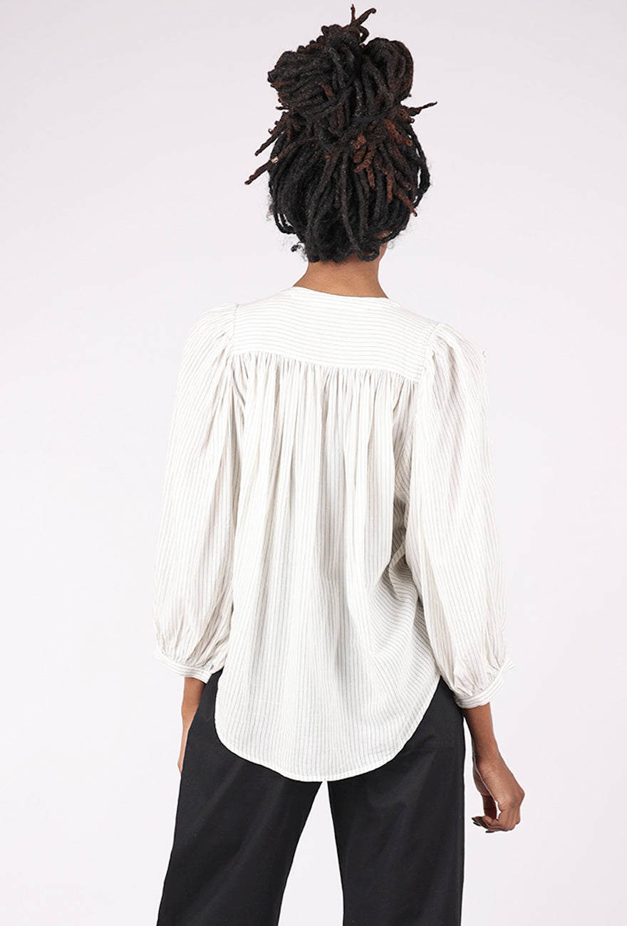 Sessun Lucy Openworks Blouse, White 