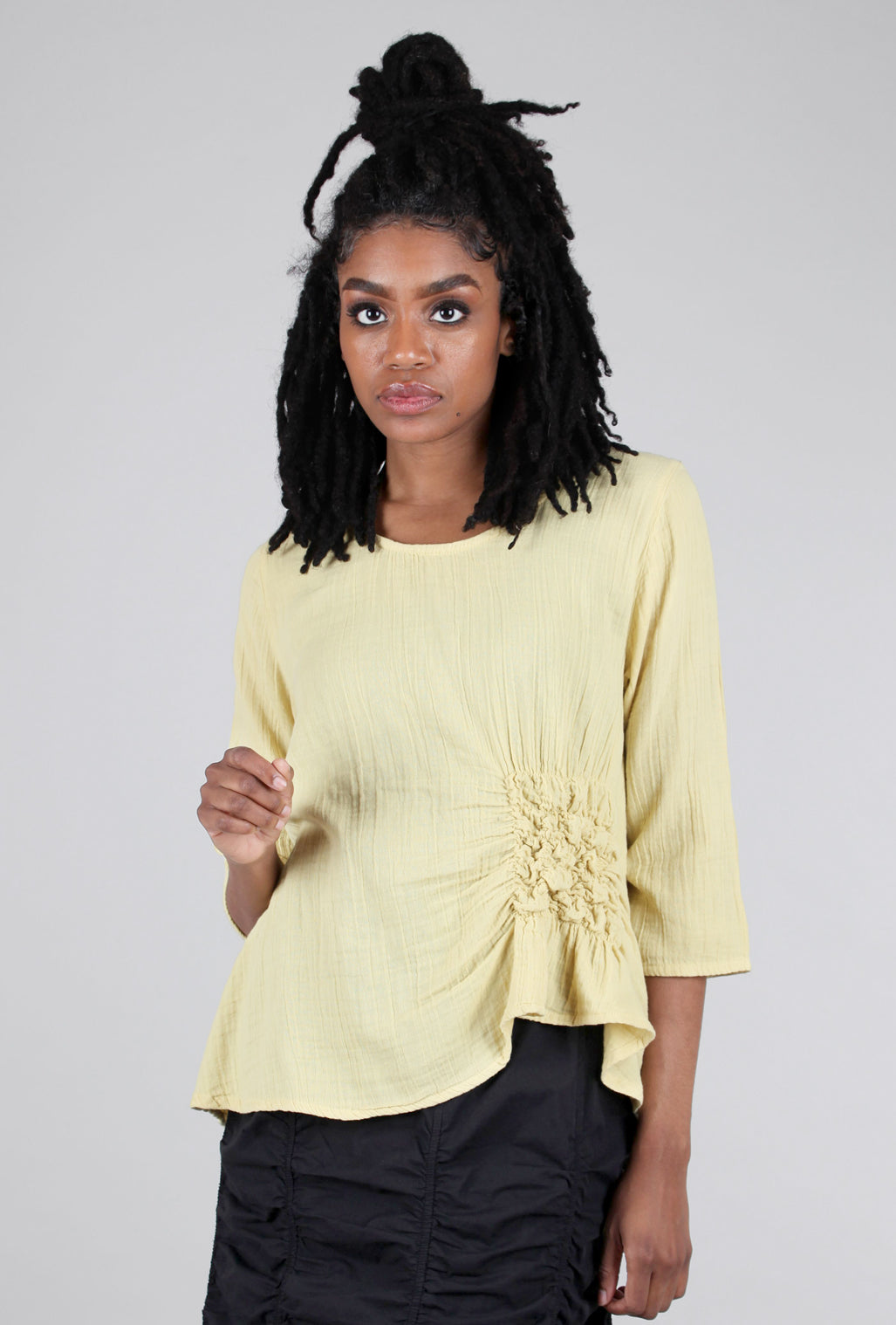 Tulip Olga Top, Saffron 