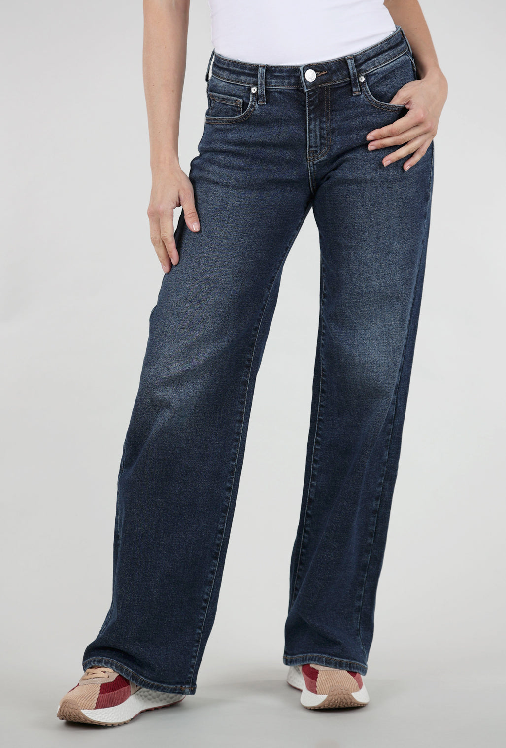 Jag Jeans Willow Wide Leg, Victoria Blue 