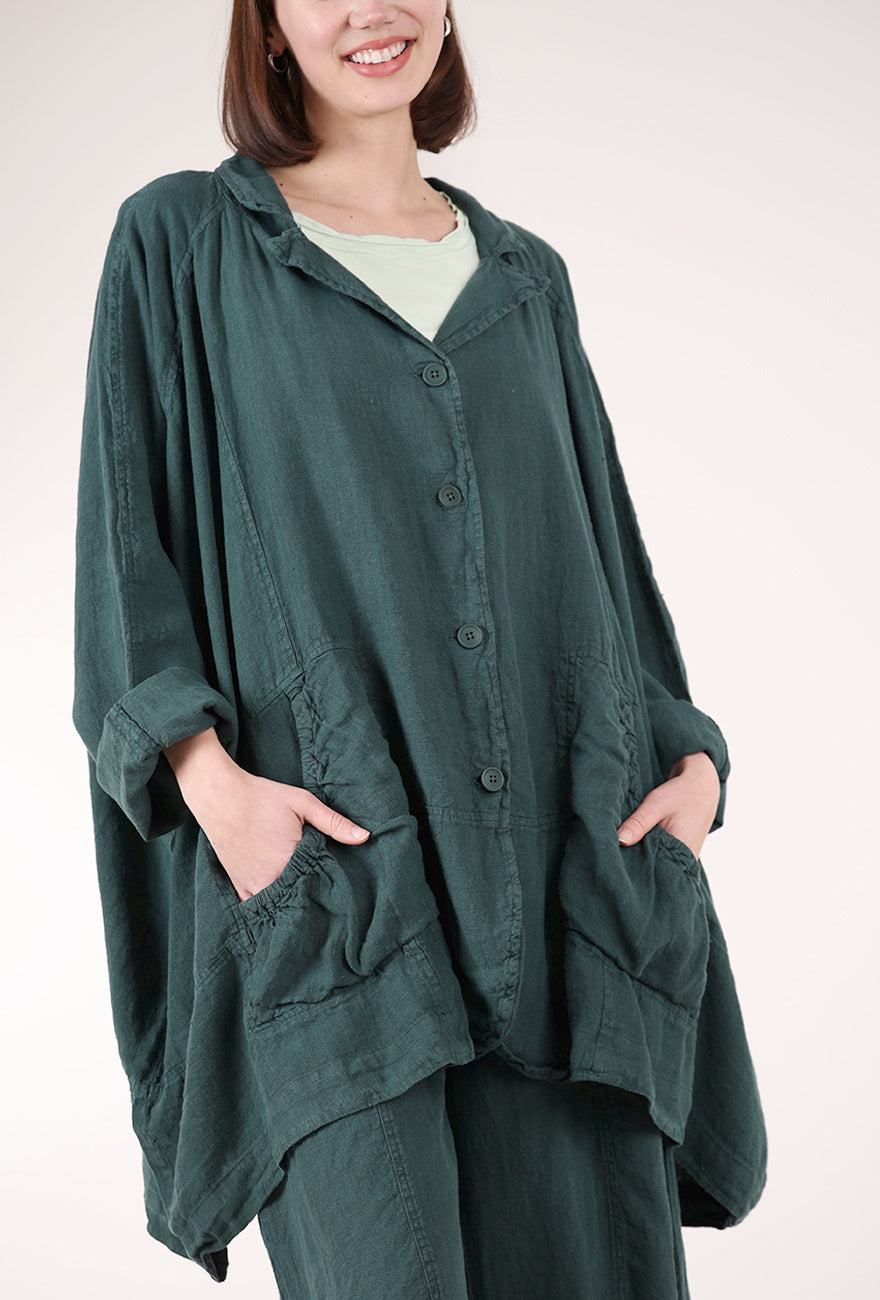 Rundholz Byrne Linen Jacket, Tree 