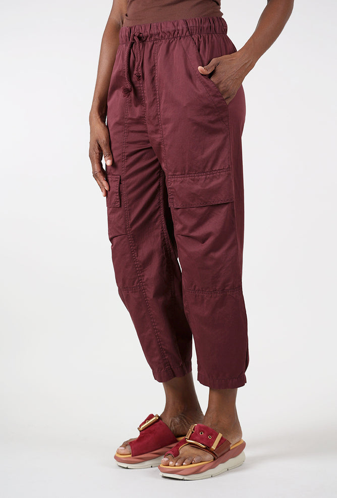 Quadrant Pant, Burgundy Angle 2