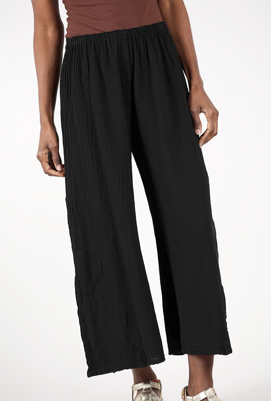 Oh My Gauze Nilo Pant, Black 