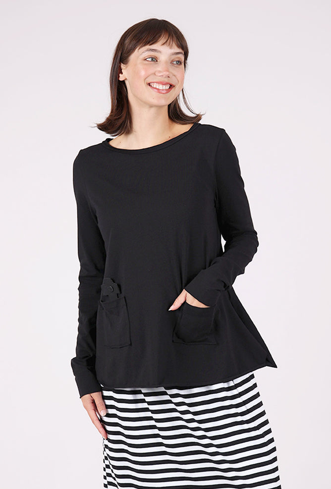 Pluslavie Backside Jardigan, Black 