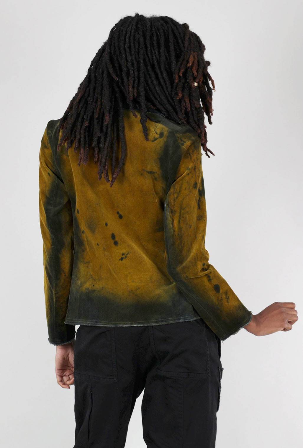 Heyne Bogut Hand-Dyed Rock Star Blazer, Ochre 