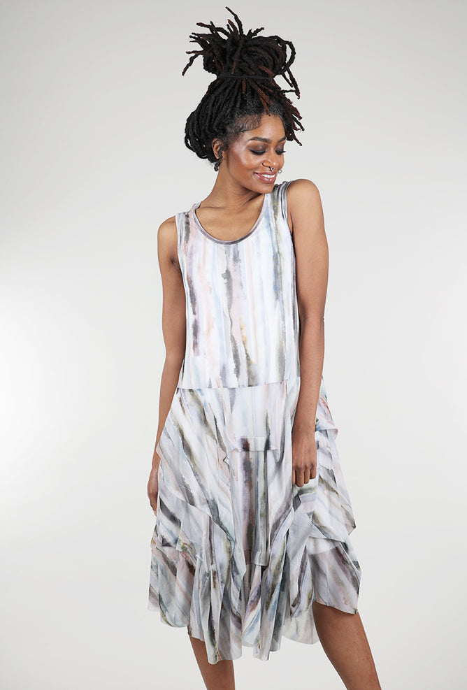 Kozan Martha Dress, Marble 