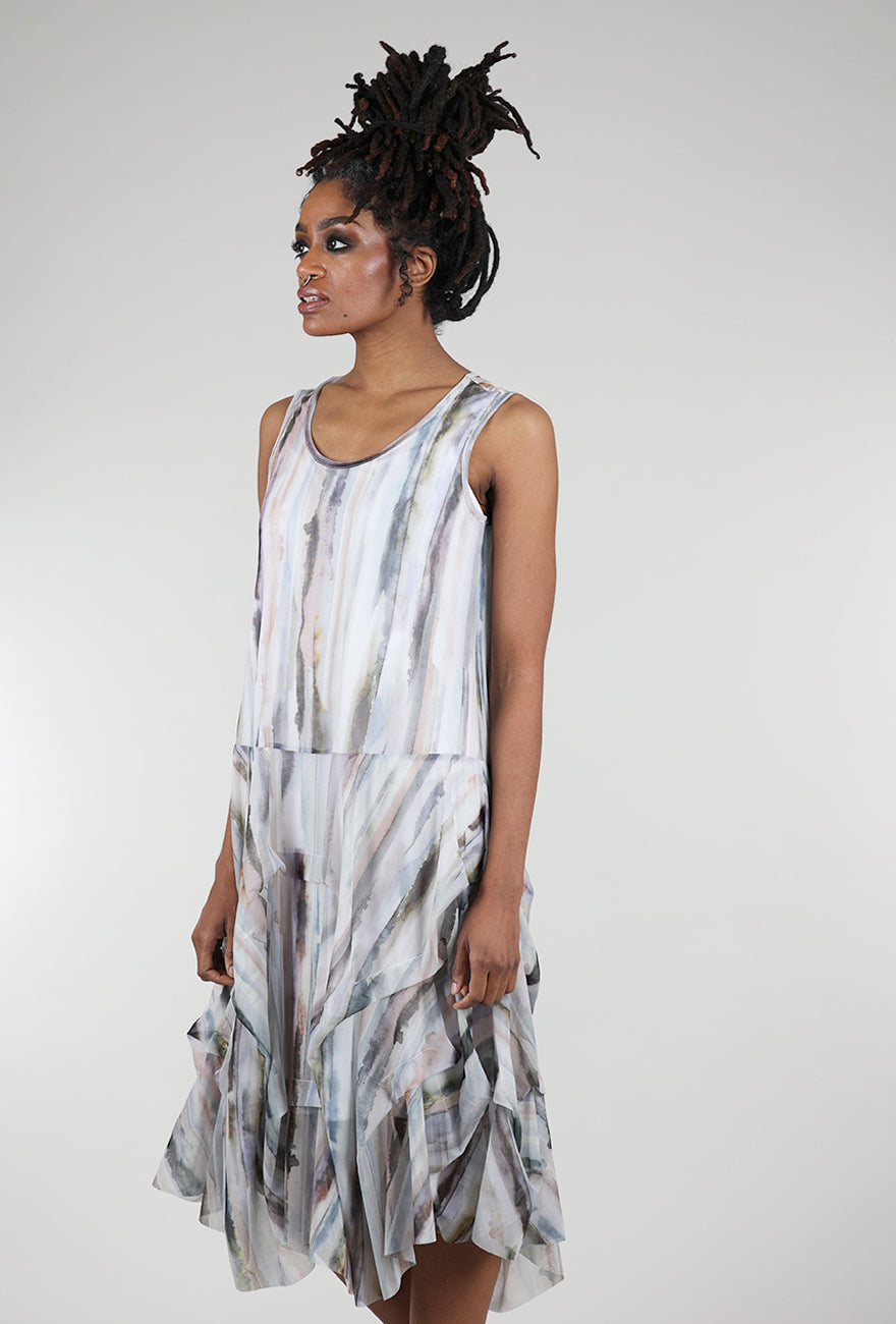 Kozan Martha Dress, Marble 