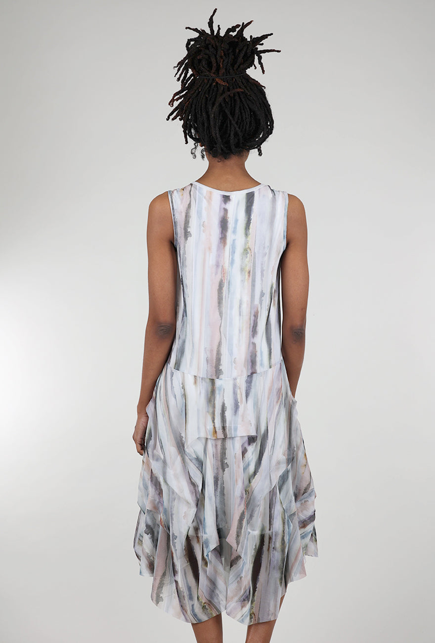 Kozan Martha Dress, Marble 