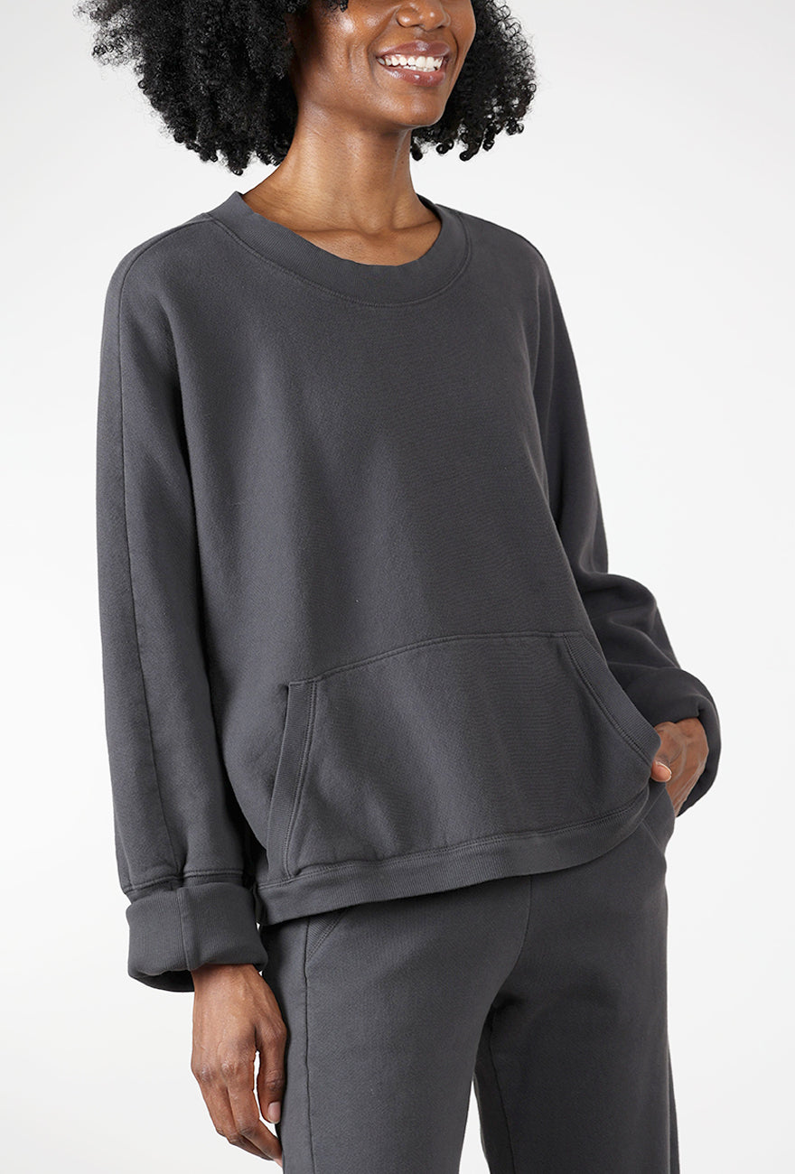 Sloane Sweatshirt, Dusk Angle 4