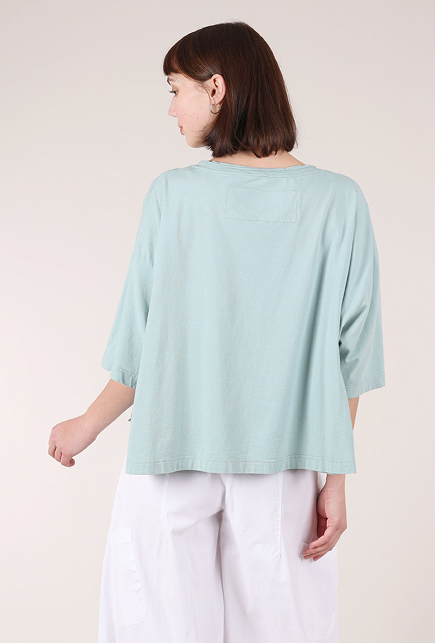 Rundholz Boxy Crop Tee, Mint 
