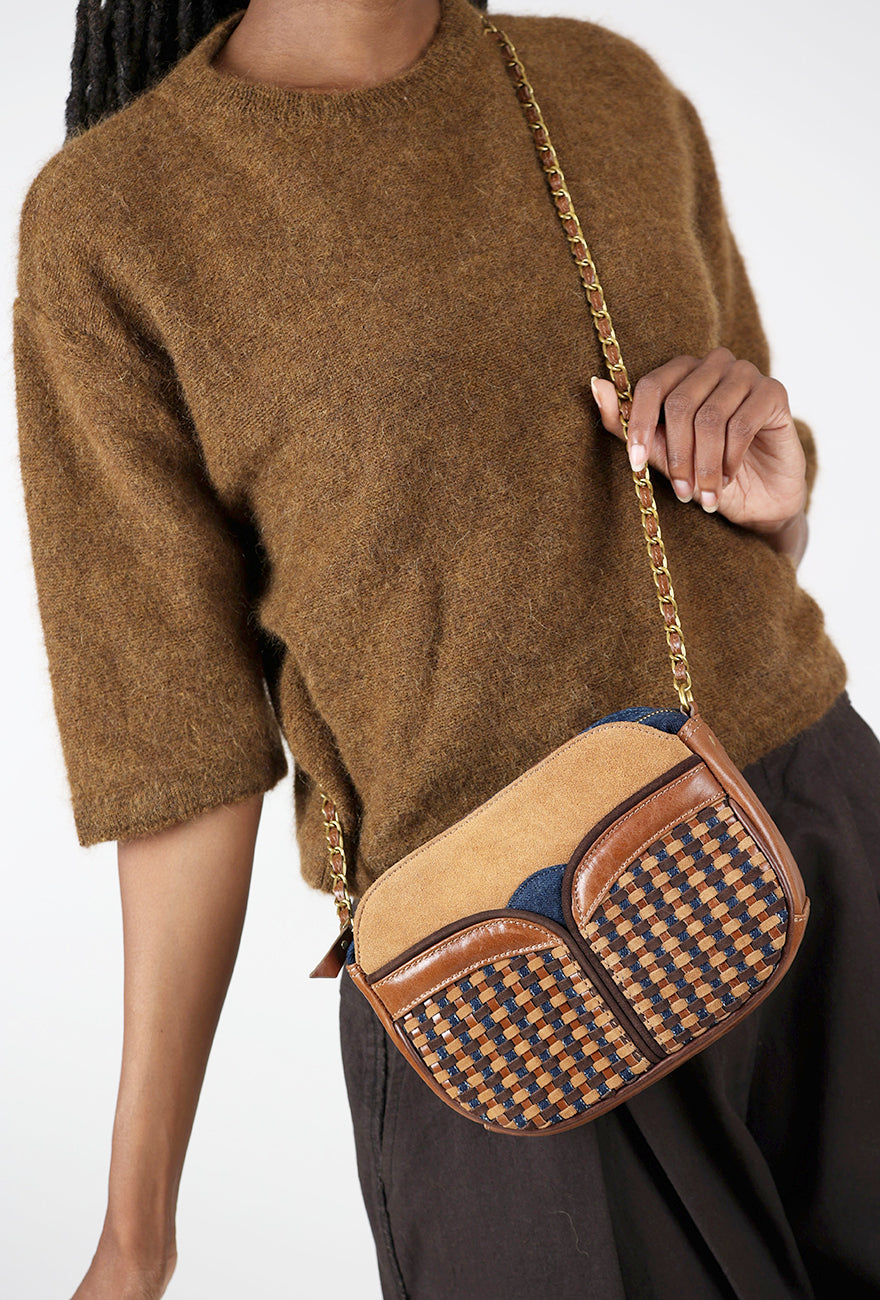 Divine Handbag Blue/Clay One Size - 86336