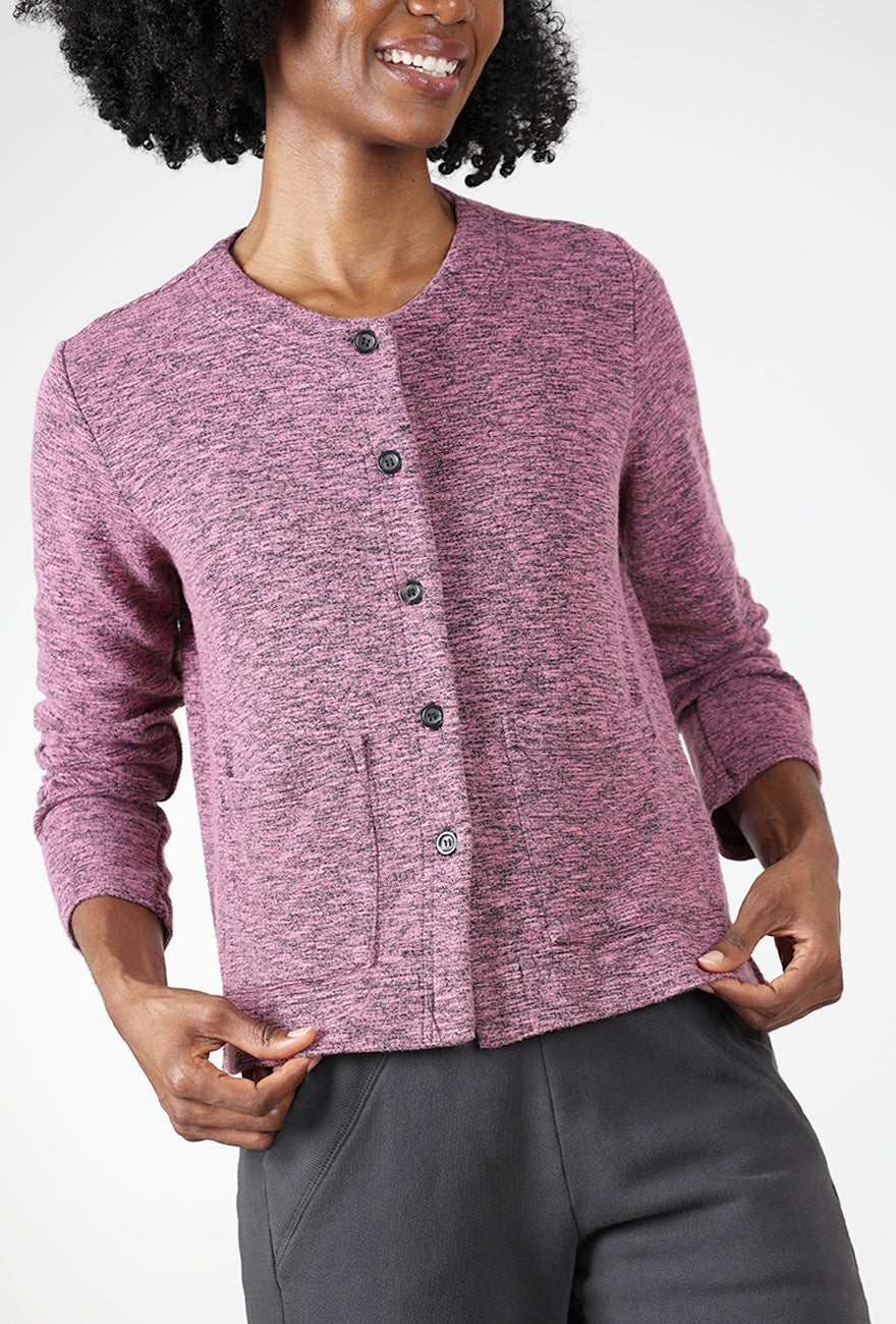 Crimped Cropped Jacket, Gumball Angle 4