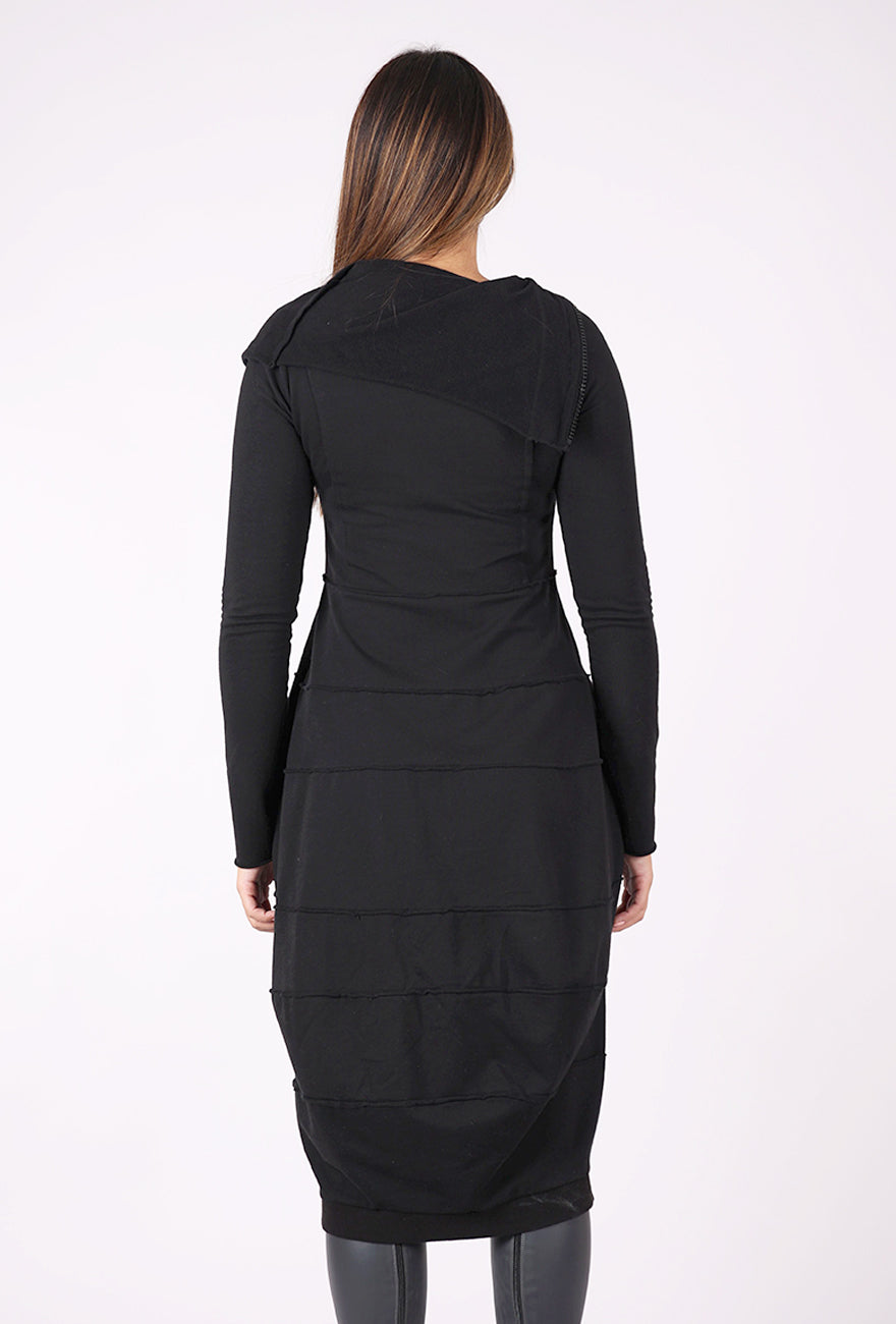 Zilberman Topo Shapely Dress, Black 