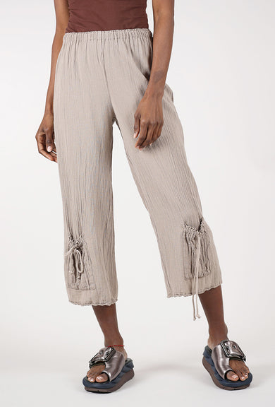 Oh My Gauze Sammy Pant, Taupe 