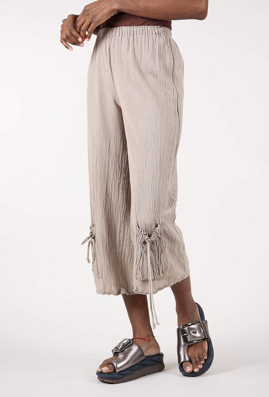 Oh My Gauze Sammy Pant, Taupe 