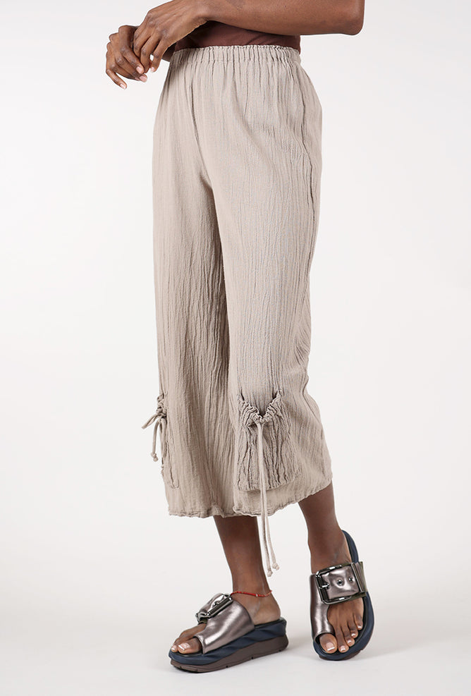 Oh My Gauze Sammy Pant, Taupe 