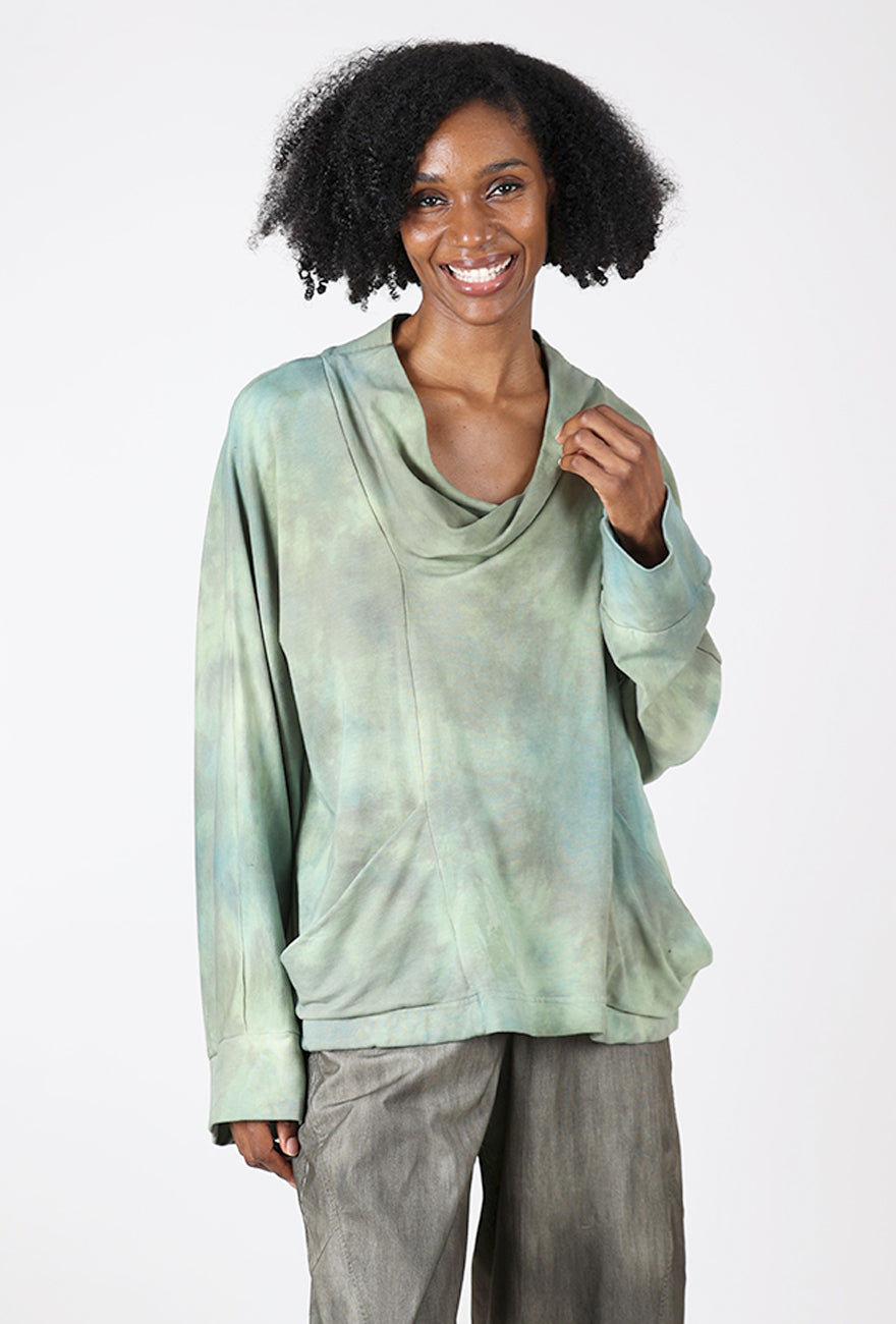 Slouch Pocket Pullover, Laguna