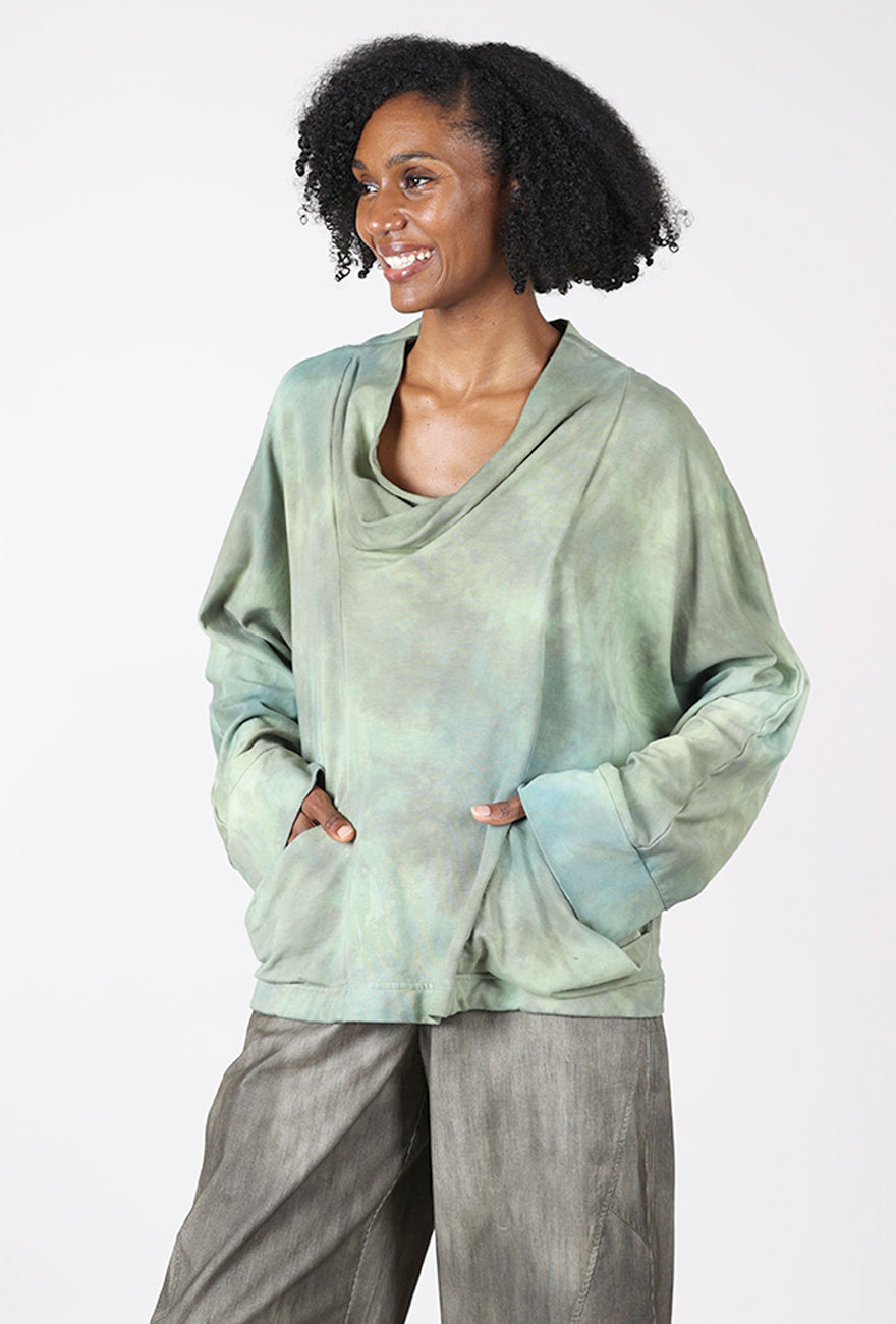 Slouch Pocket Pullover, Laguna
