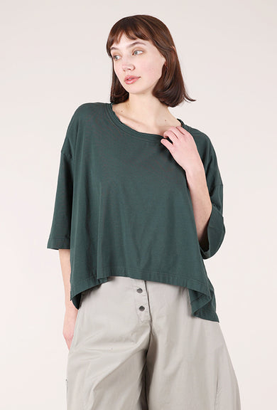 Rundholz Boxy Crop Tee, Tree 