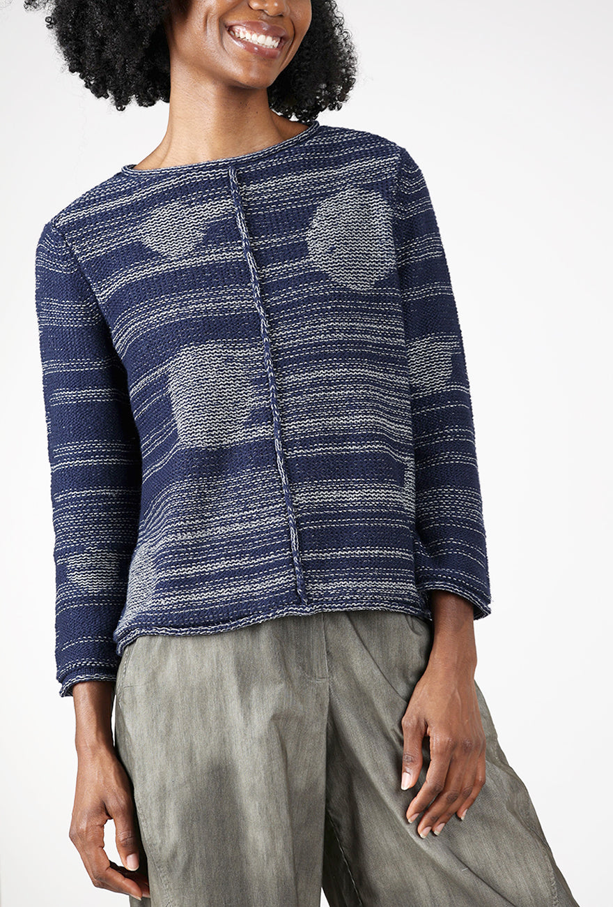 Connect the Dots Pullover, Navy