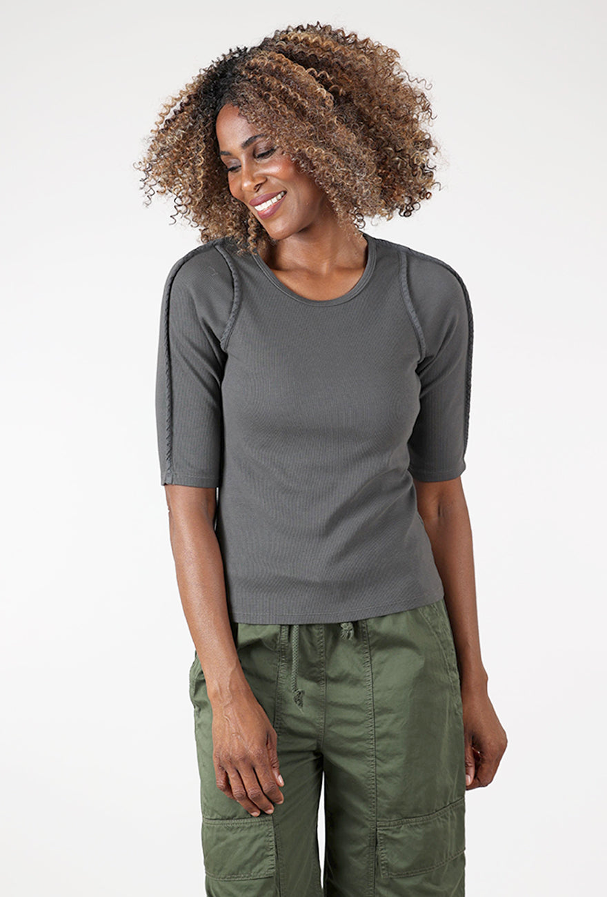 Prairie Underground Scuba Tee, Graphite 