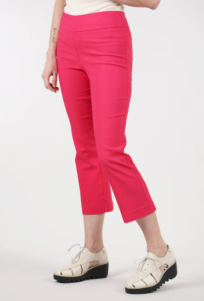 Estelle & Finn Cropped Flare Pant, Pink 