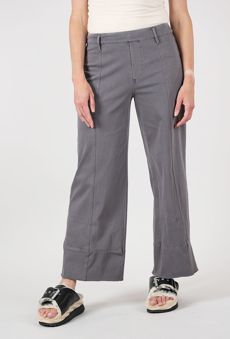Knit Denim Relaxed Leg Jean, Volcano