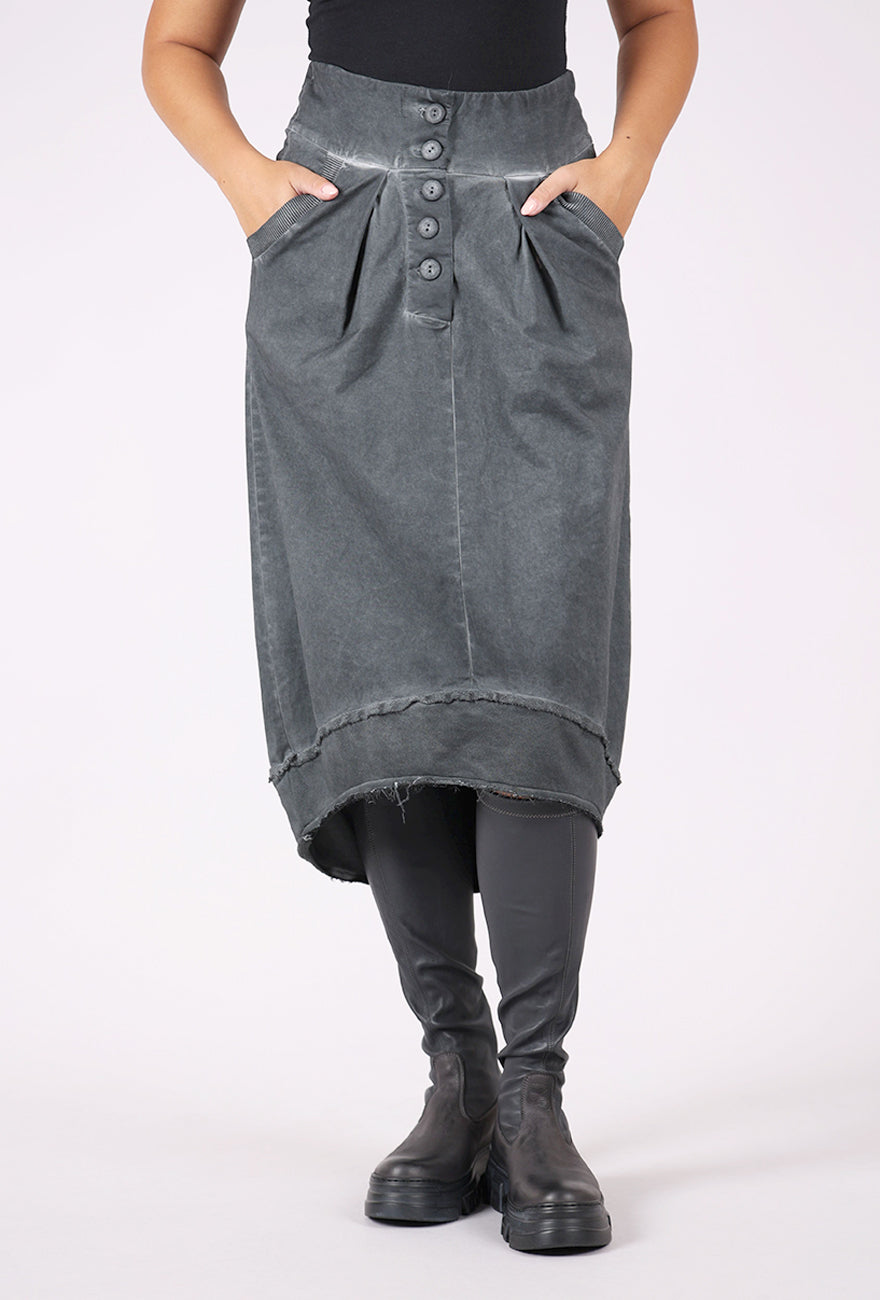 Studio B3 Tenuta Skirt, Gray Old Dye 