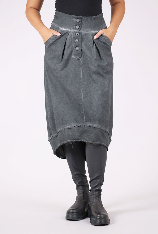 Studio B3 Tenuta Skirt, Gray Old Dye 