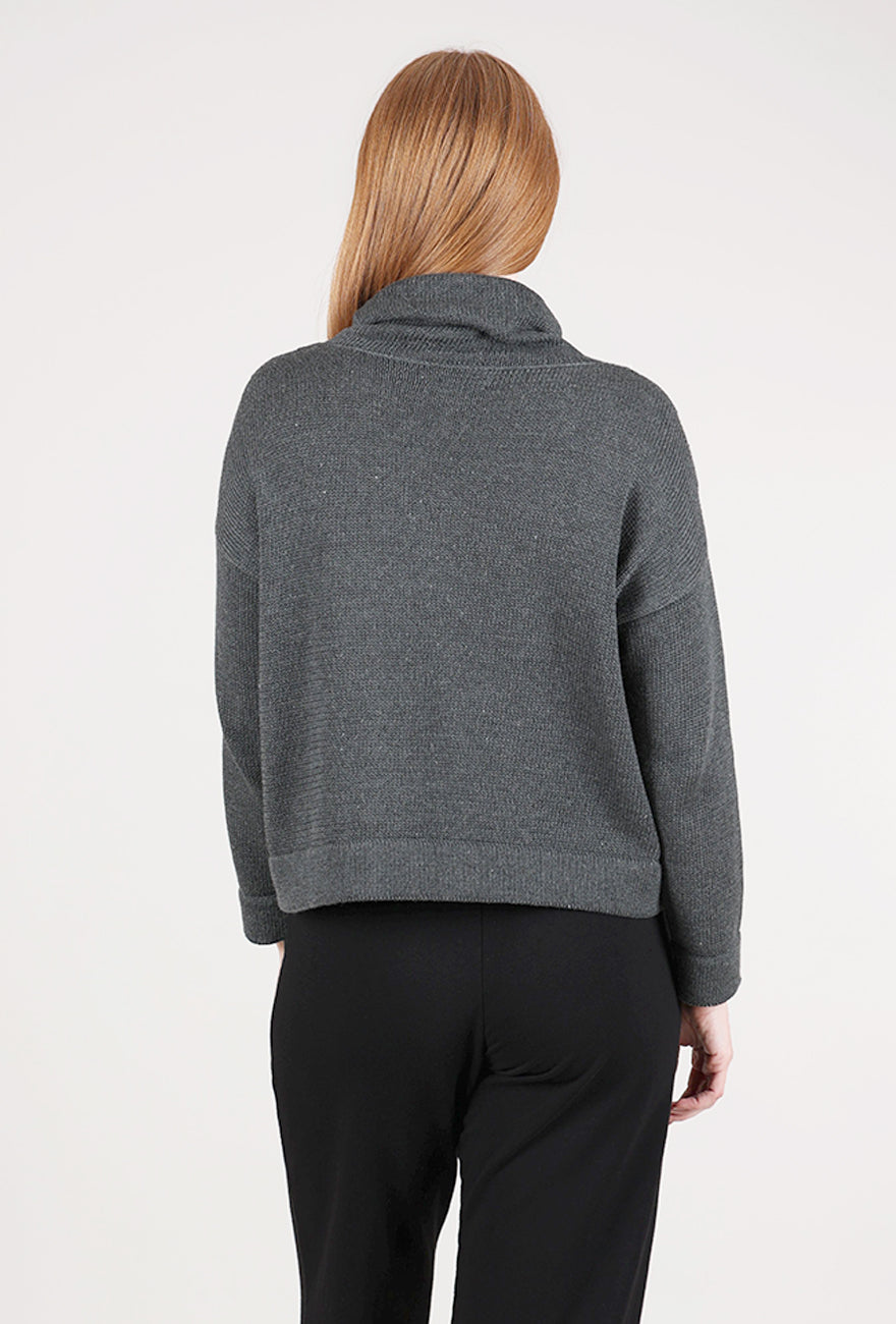 Red Thread Taylor Sweater, Charcoal 