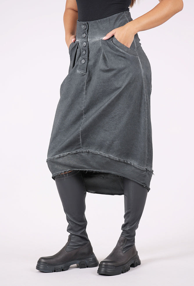 Studio B3 Tenuta Skirt, Gray Old Dye 