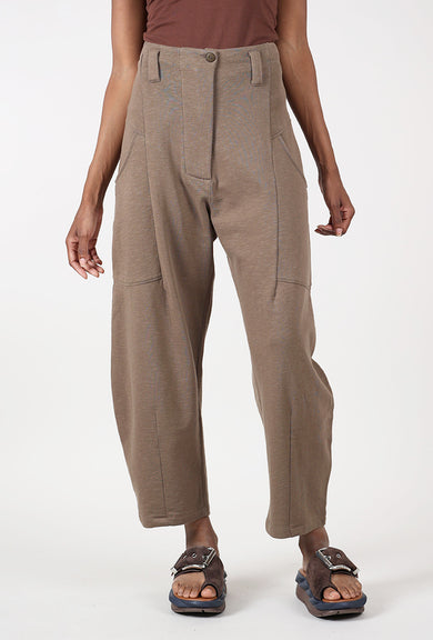 Lurdes Bergada Fleece Barrel Pants, Hazel 