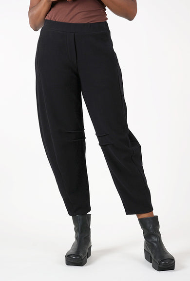 Grizas Brushed Goodness Barrel Pant, Black 