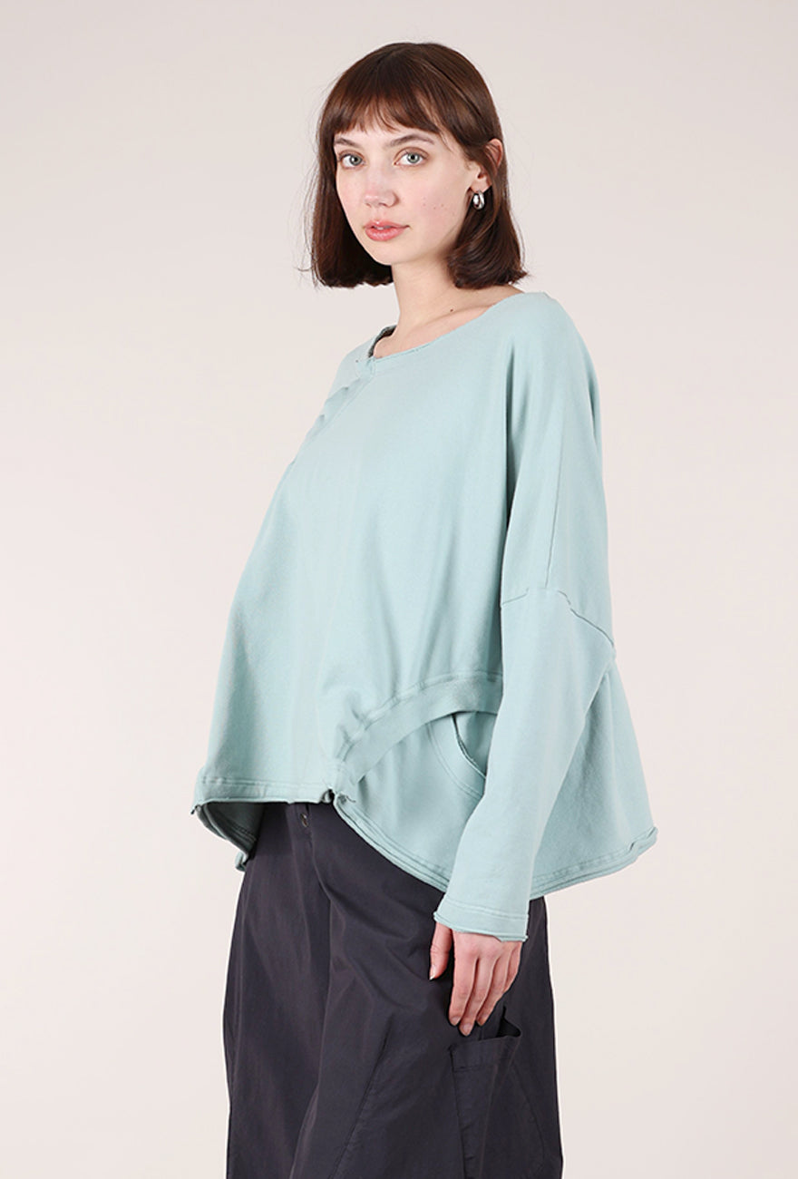 Rundholz French Terry S/S Sweatshirt, Mint 