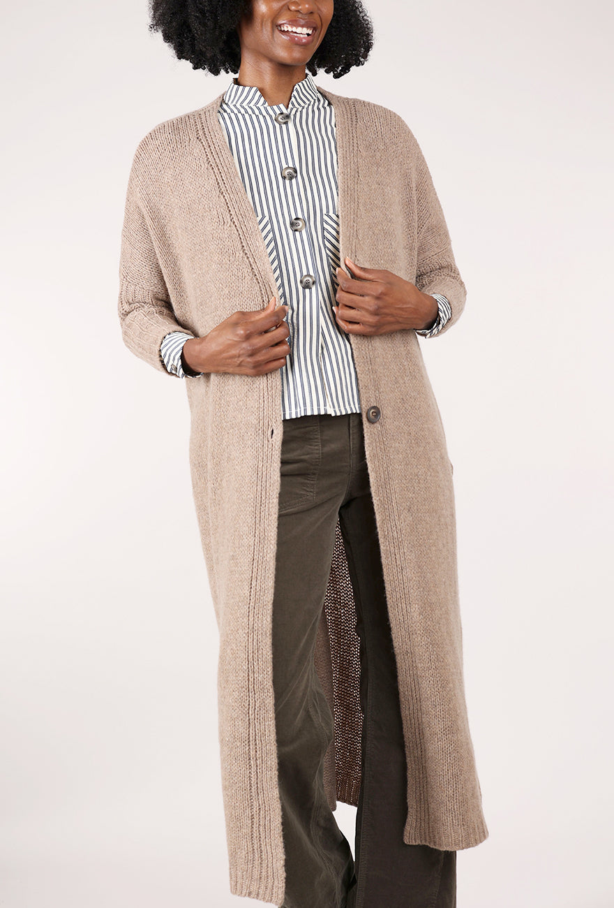 Jade Long Cardigan, Cardboard