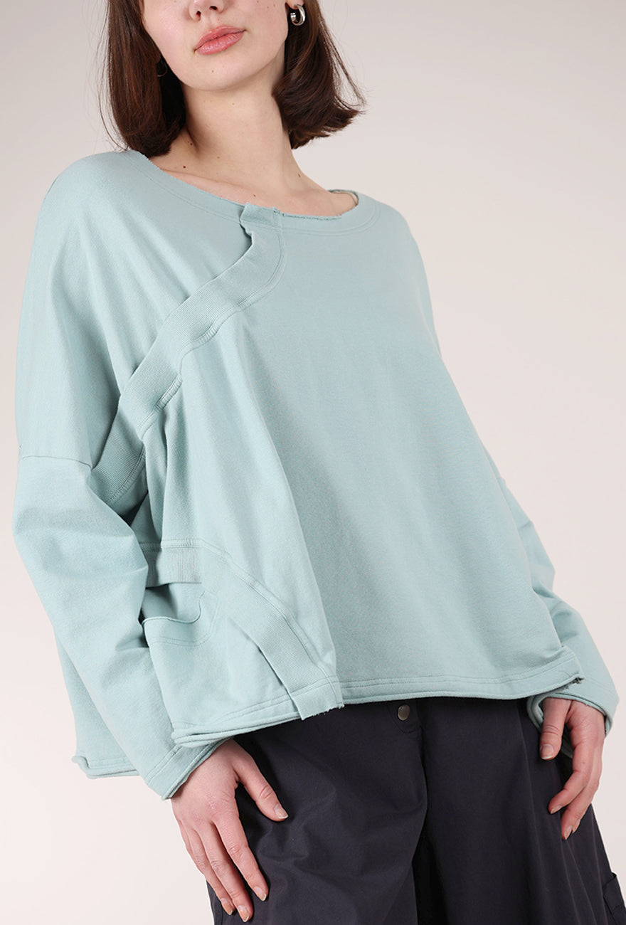 Rundholz French Terry S/S Sweatshirt, Mint 