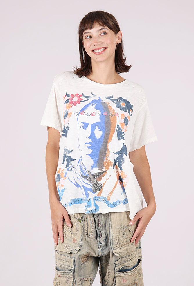 Magnolia Pearl Specialty MP BF Tee, Frida Baroque, True 