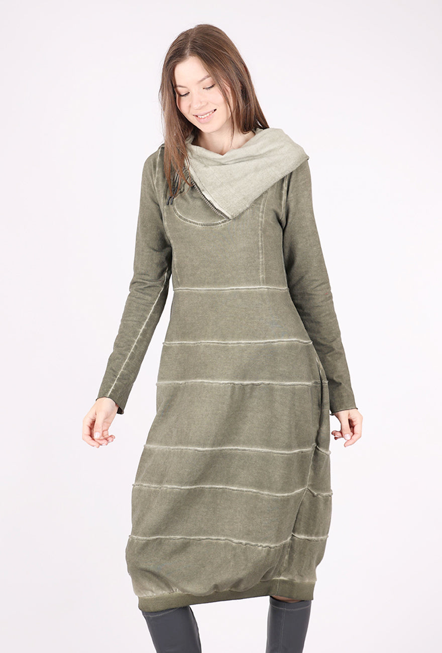 Zilberman Topo Shapely Dress, Khaki 