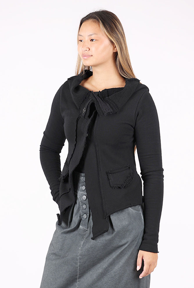 Zilberman Slim Sweat Jacket, Black 