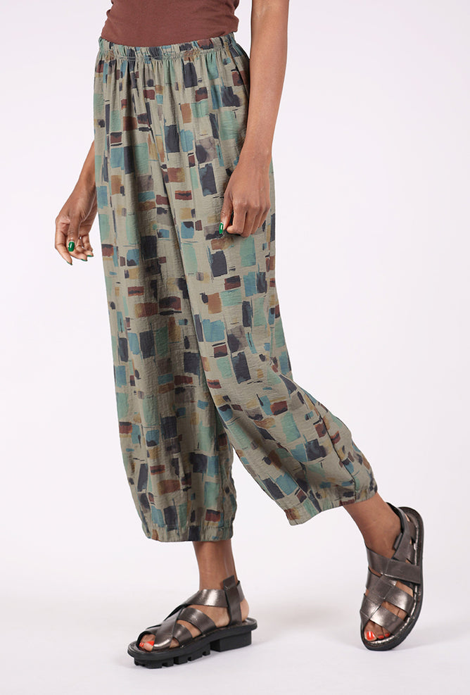 Sea Glass Parachute Pant, Clay