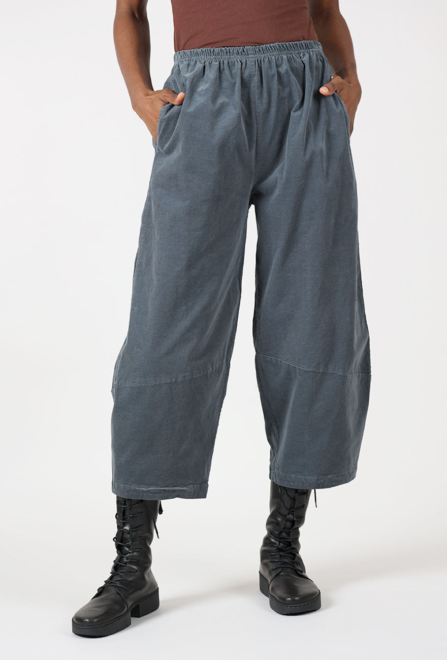 Mini Cord Lantern Pant, Iron