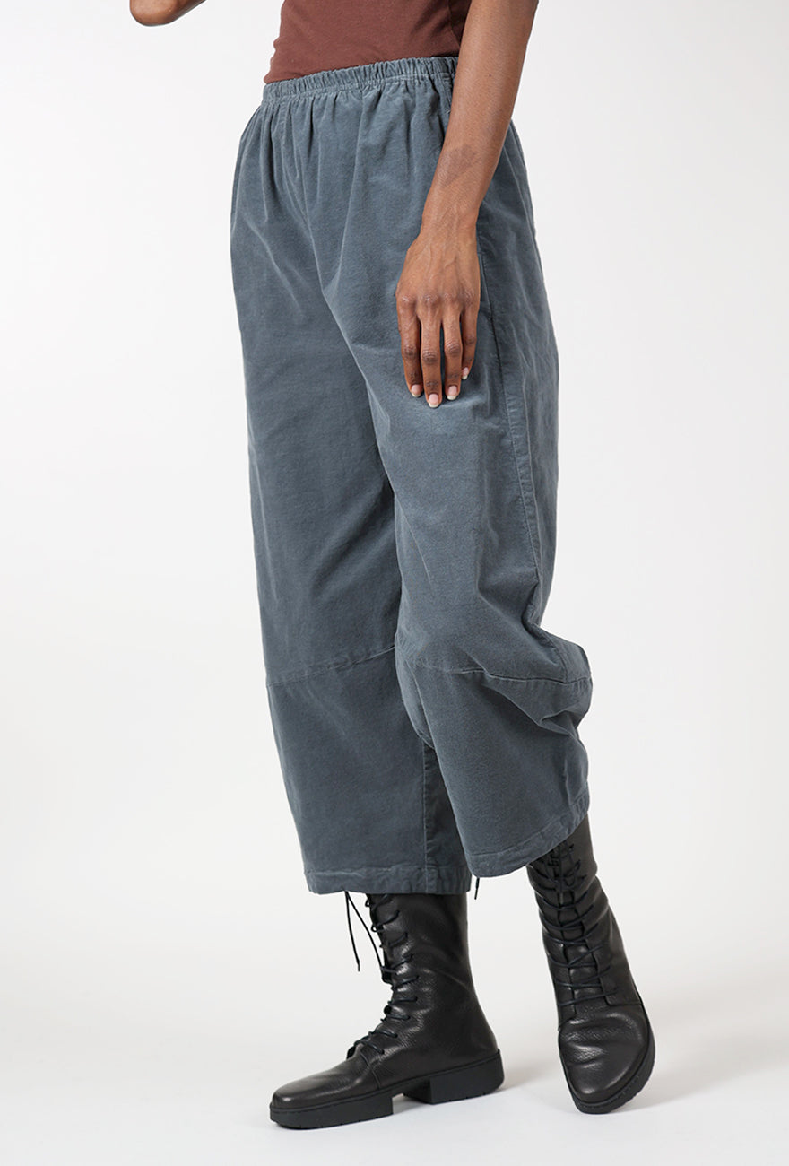 Mini Cord Lantern Pant, Iron Angle 2