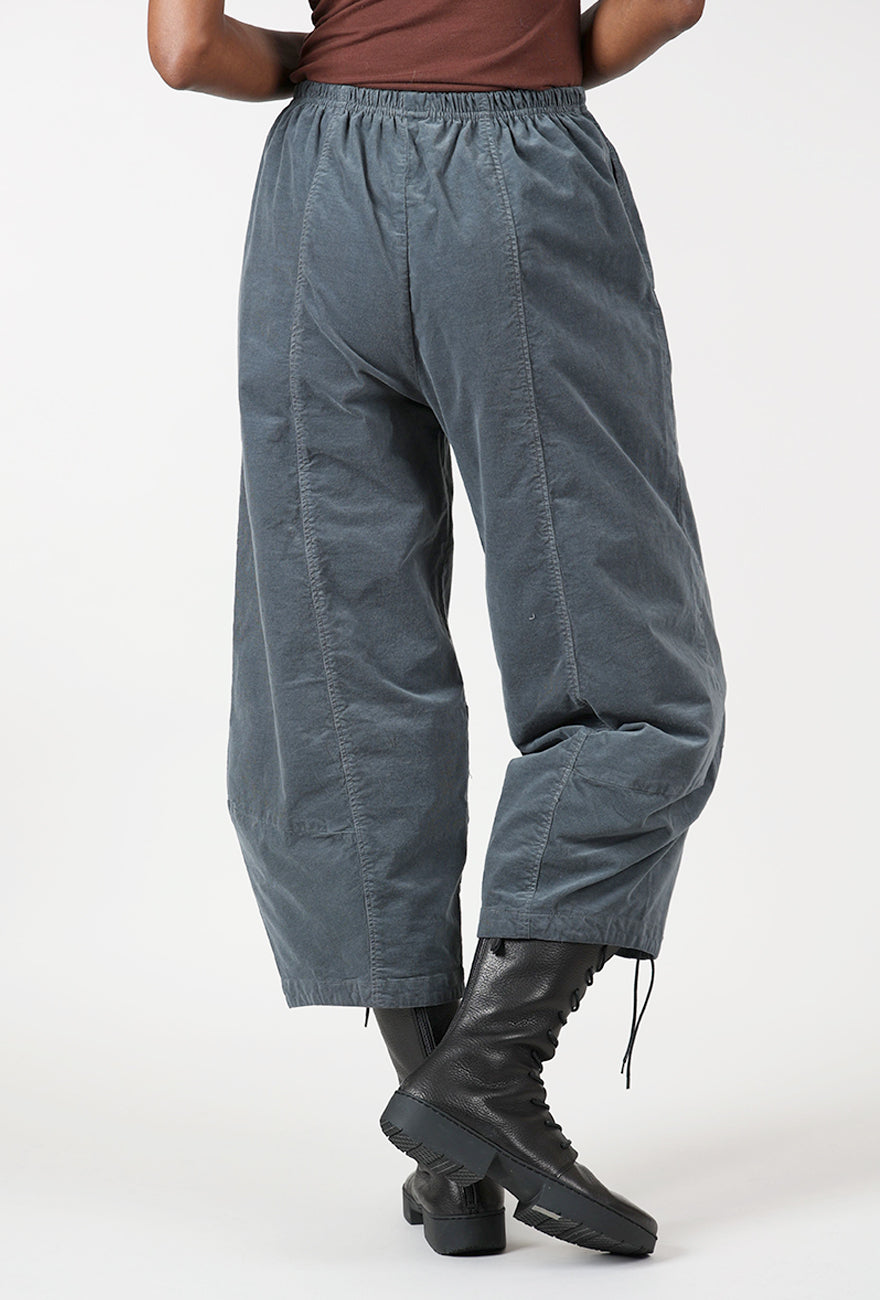 Mini Cord Lantern Pant, Iron