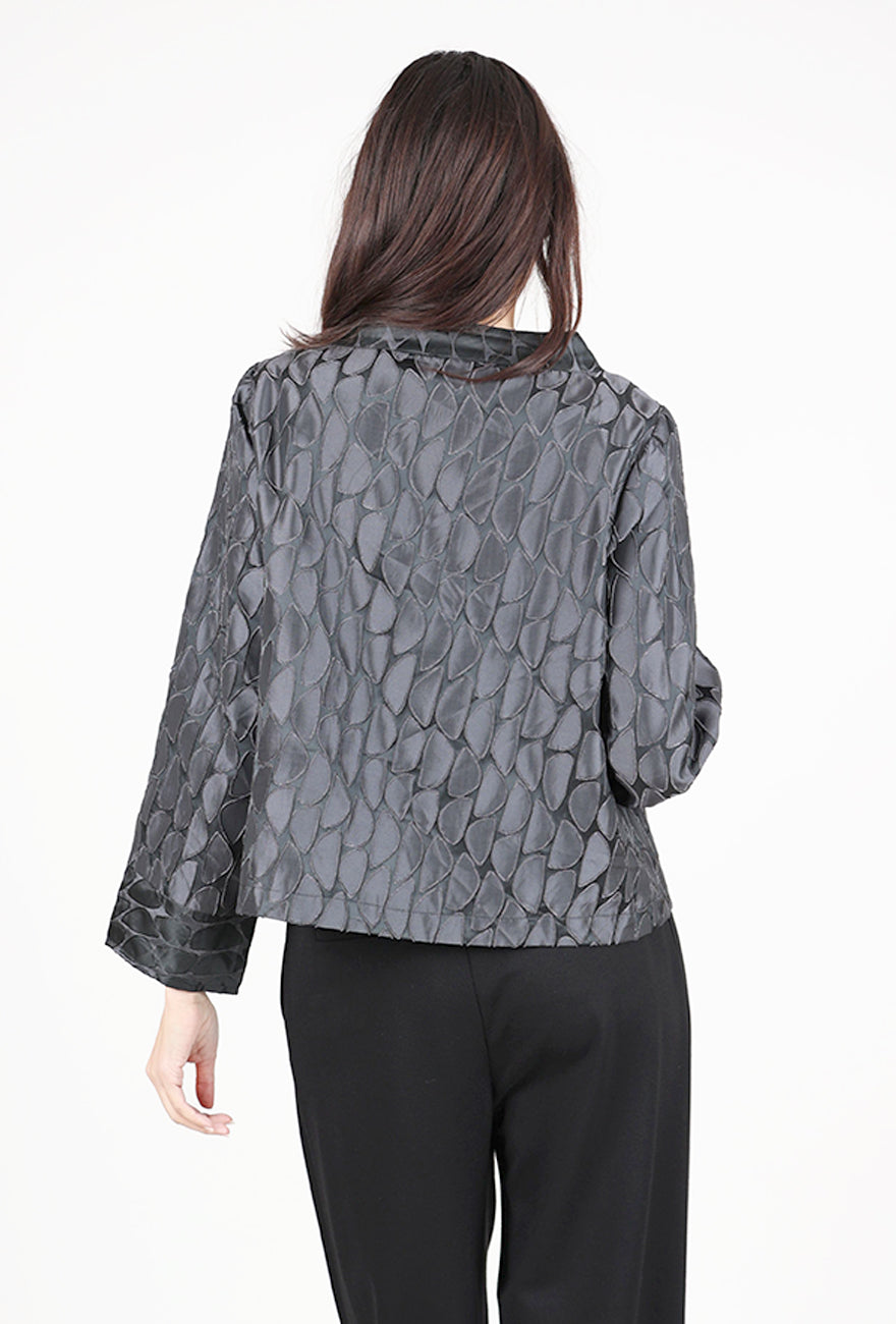 Olivia Night Out Jacquard Socialite Jacket, Magnet 