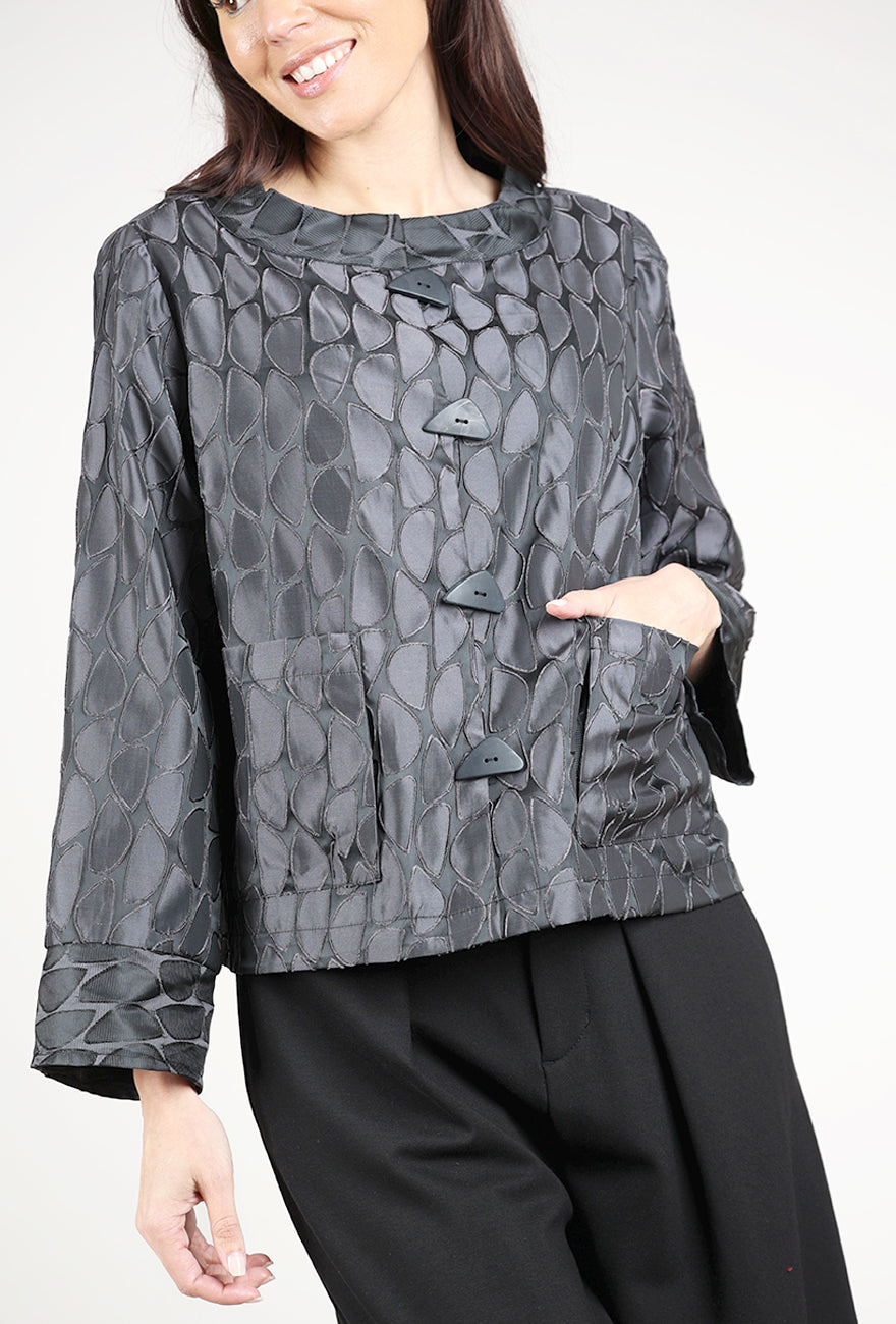 Olivia Night Out Jacquard Socialite Jacket, Magnet 