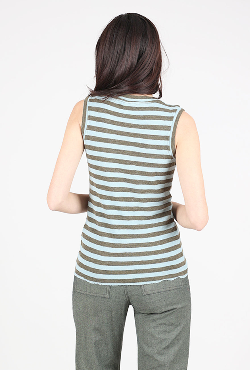 By Basics Merino Wool Tank, Seafoam/Capers Tank 