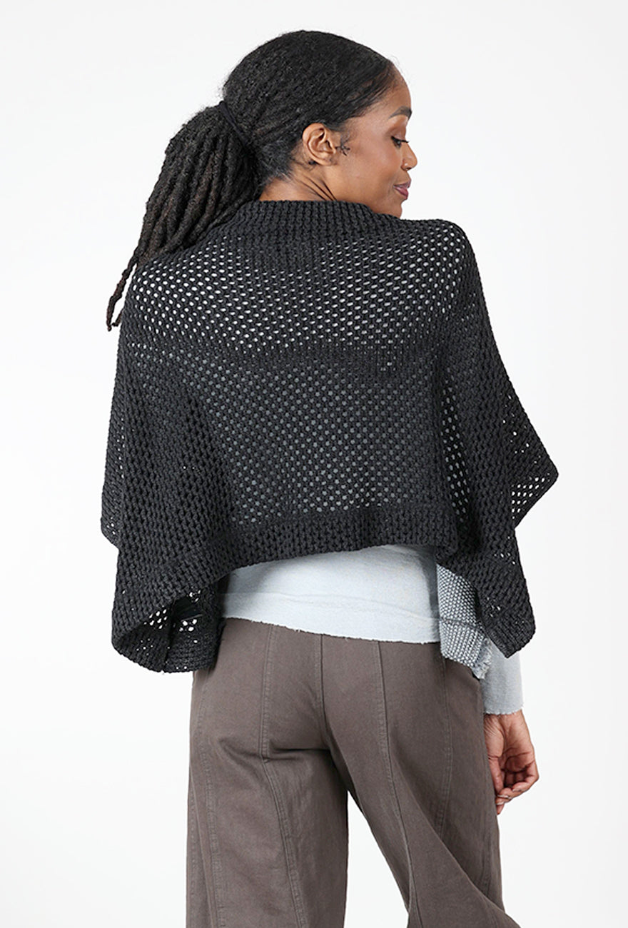 Mix Textile Pullover, Mud/Chambray