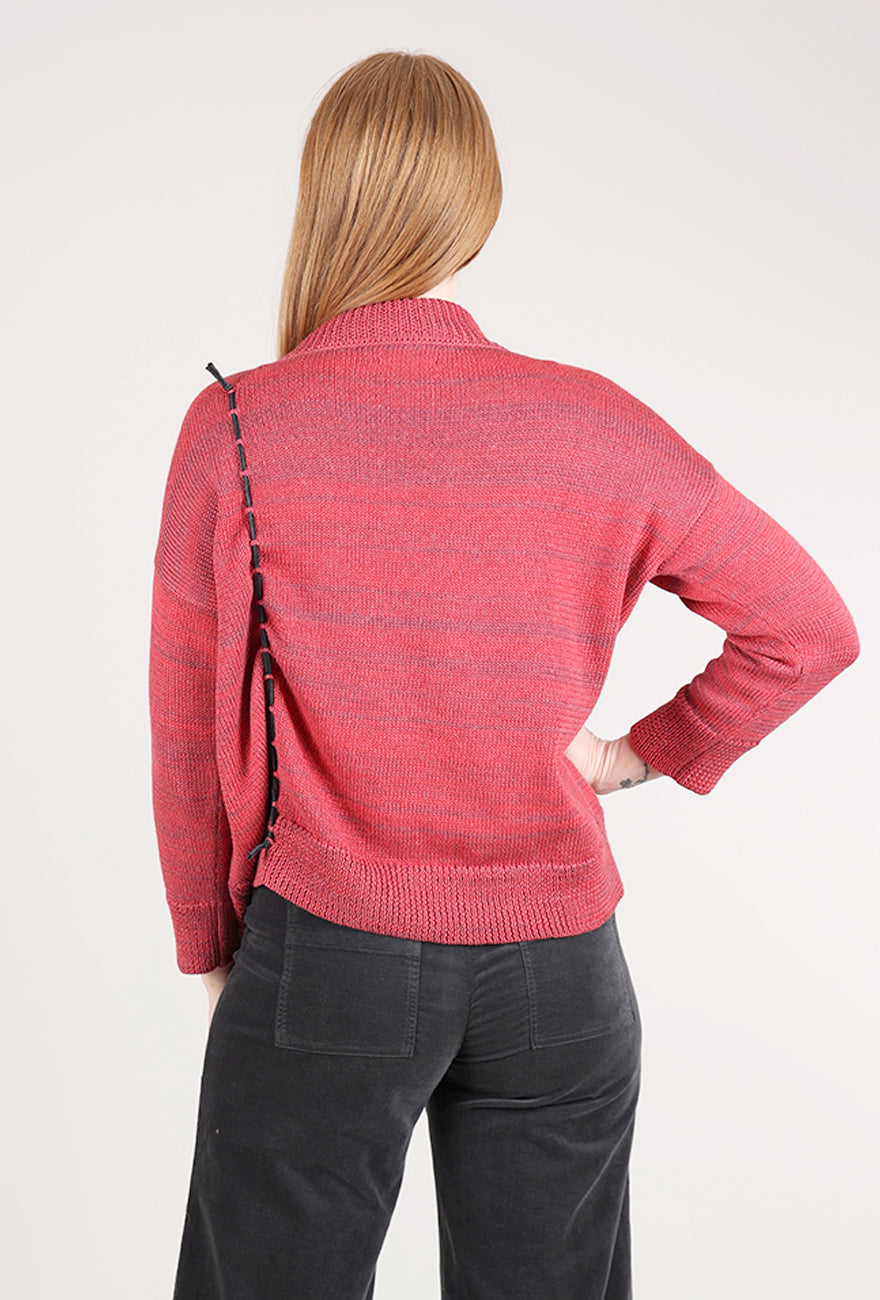 Red Thread Dale Sweater, Scarlet 