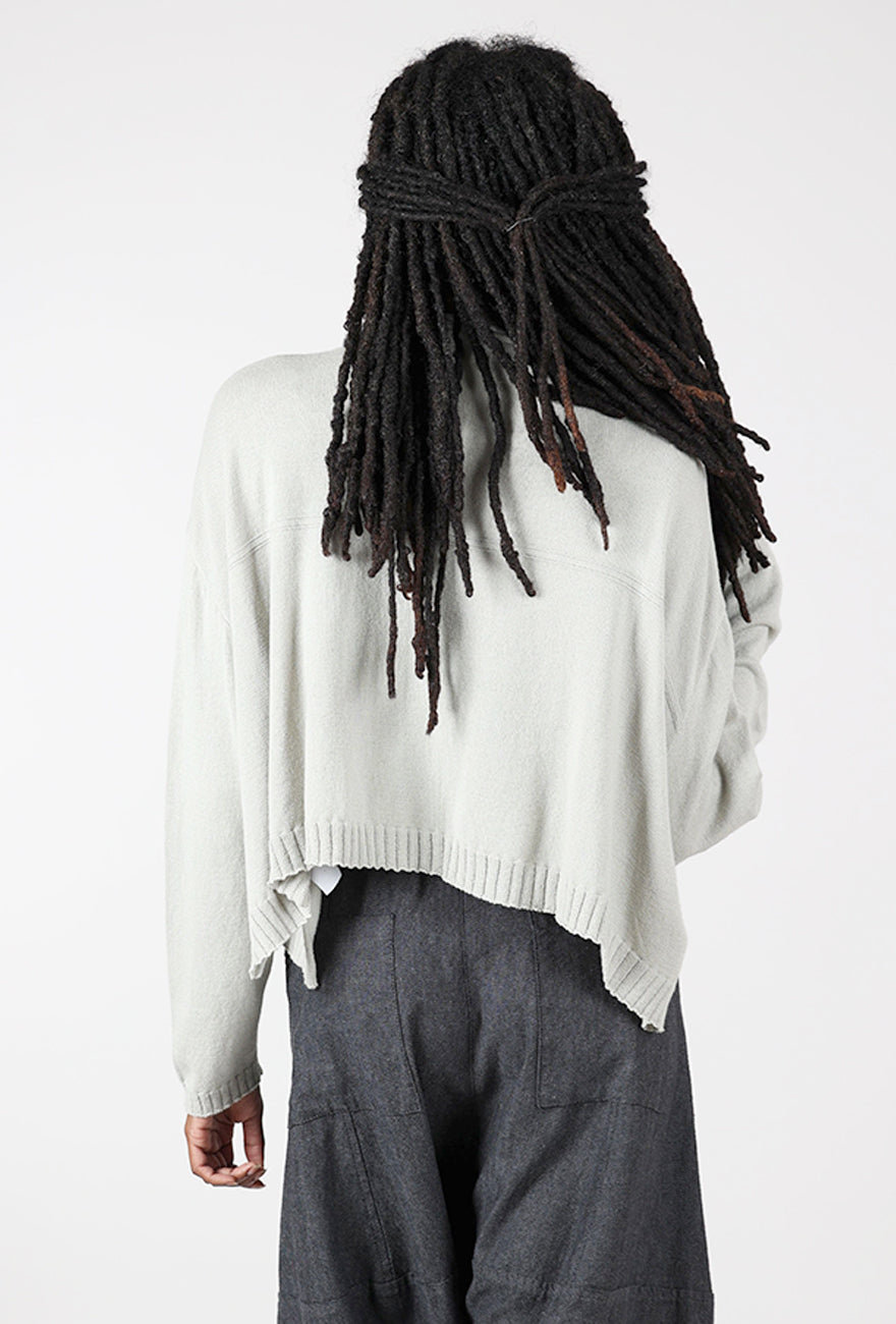 Lurdes Bergada Bias Buttons Cardie, Stone 