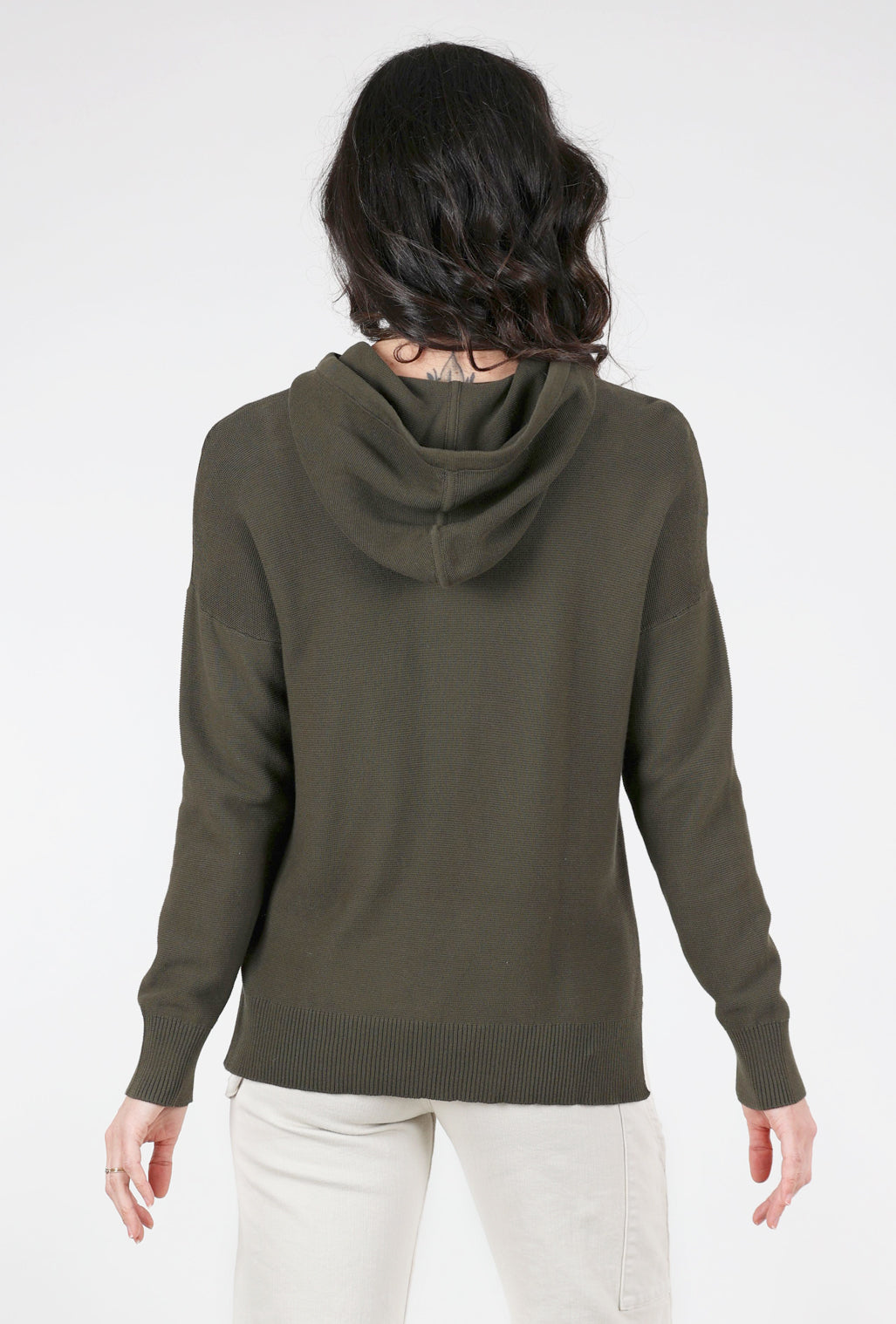 Kokun Mini Ottoman Hoodie, Army 